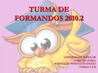 turma de formandos 2010 2
