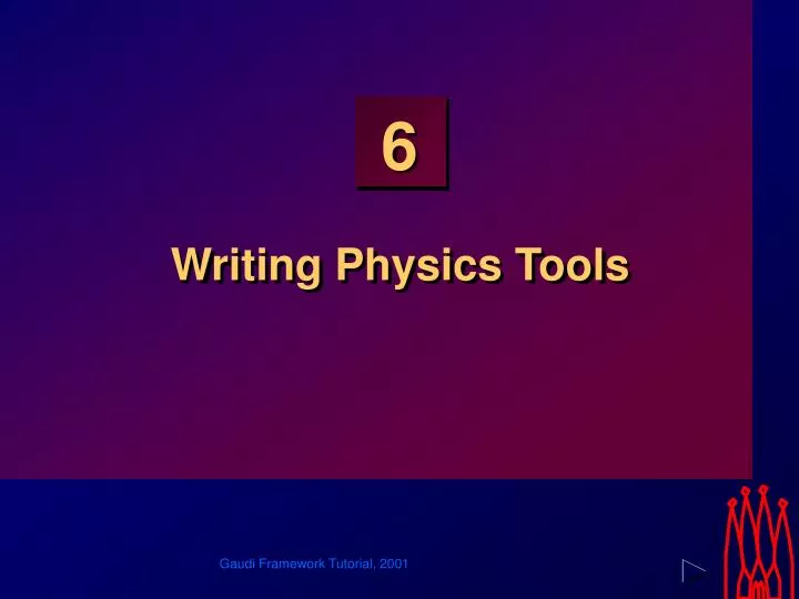 writing physics tools