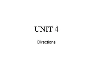 unit 4
