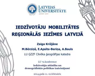 iedz vot ju mobilit tes re ion l s iez mes latvij
