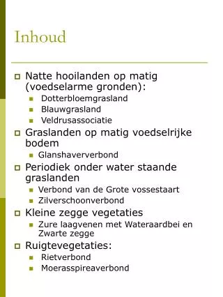 inhoud