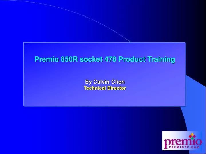premio 850r socket 478 training