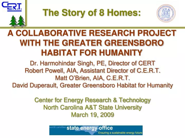 a collaborative research project with the greater greensboro habitat for humanity