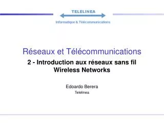 r seaux et t l communications