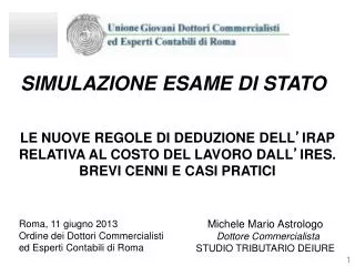 simulazione esame di stato