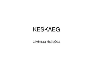 keskaeg