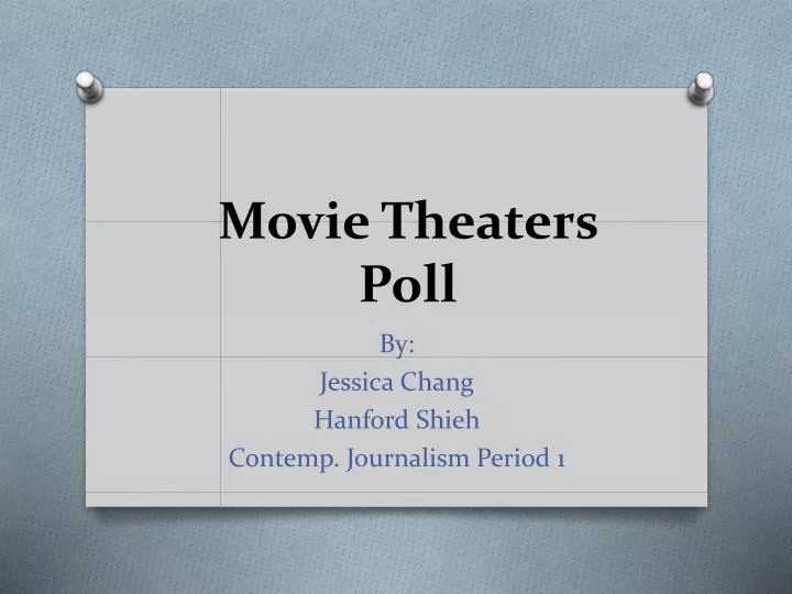 movie theaters poll