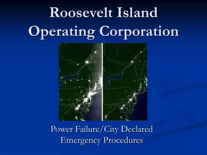 roosevelt island operating corporation