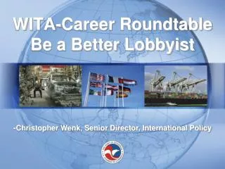 WITA-Career Roundtable Be a Better Lobbyist