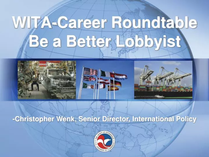 wita career roundtable be a better lobbyist