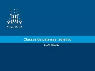 classes de palavras adjetivo