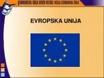 EVROPSKA UNIJA - slide 1