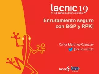 enrutamiento seguro con bgp y rpki