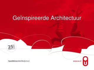 ge nspireerde architectuur