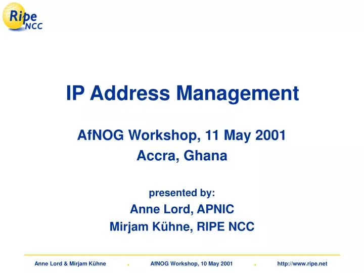 ip address management