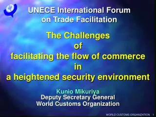 UNECE International Forum on Trade Facilitation