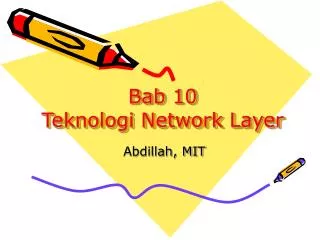 bab 10 teknologi network layer