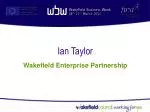 Ian Taylor - slide 1