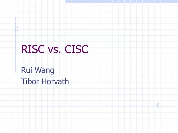 risc vs cisc