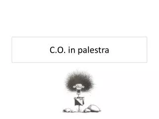 c o in palestra