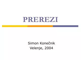 prerezi