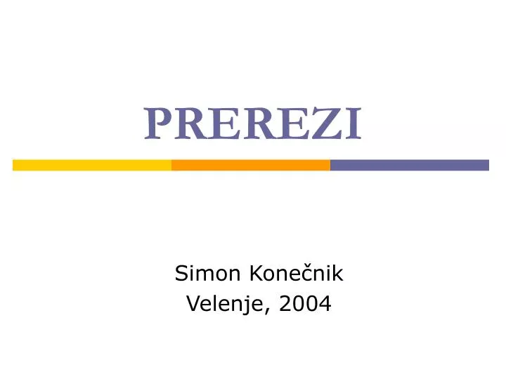 prerezi