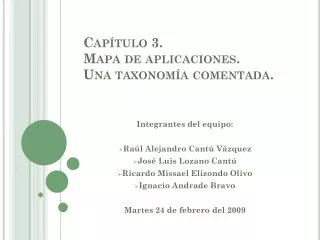 cap tulo 3 mapa de aplicaciones una taxonom a comentada