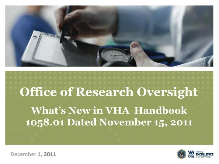 office of research oversight