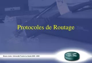 protocoles de routage