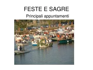 feste e sagre
