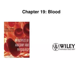 Chapter 19: Blood