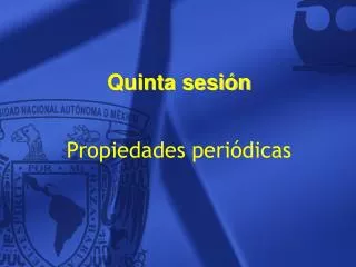quinta sesi n
