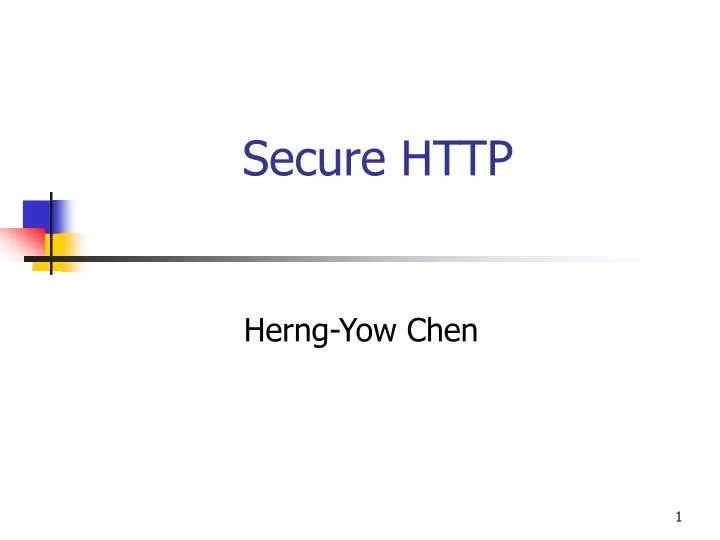 secure http