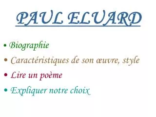 paul eluard