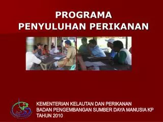 programa penyuluhan perikanan
