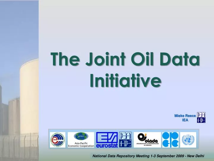 the joint oil data initiative