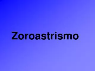 zoroastrismo