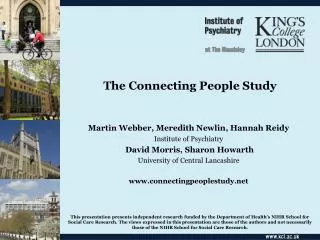 The Connecting People Study
