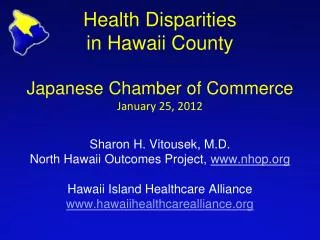 Health Disparities in Hawaii County
