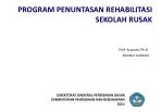 PROGRAM PENUNTASAN REHABILITASI SEKOLAH RUSAK - slide 1