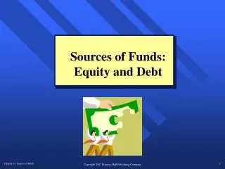 Sources of Funds: Equity and Debt
