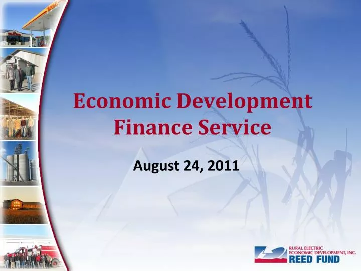 economic development finance service