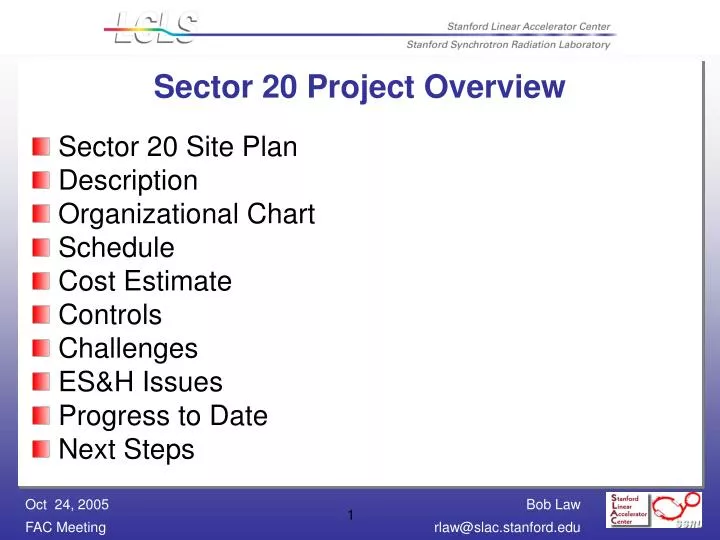 sector 20 project overview