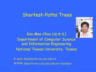 Shortest-Paths Trees