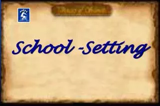 School -Setting