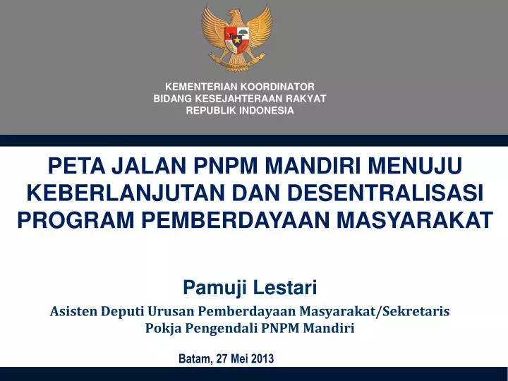 kementerian koordinator bidang kesejahteraan rakyat republik indonesia
