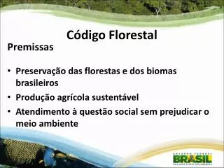 c digo florestal