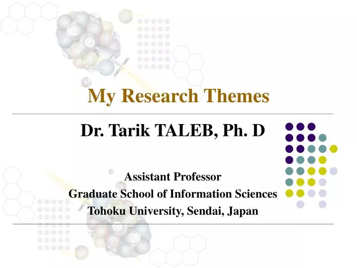 my research themes