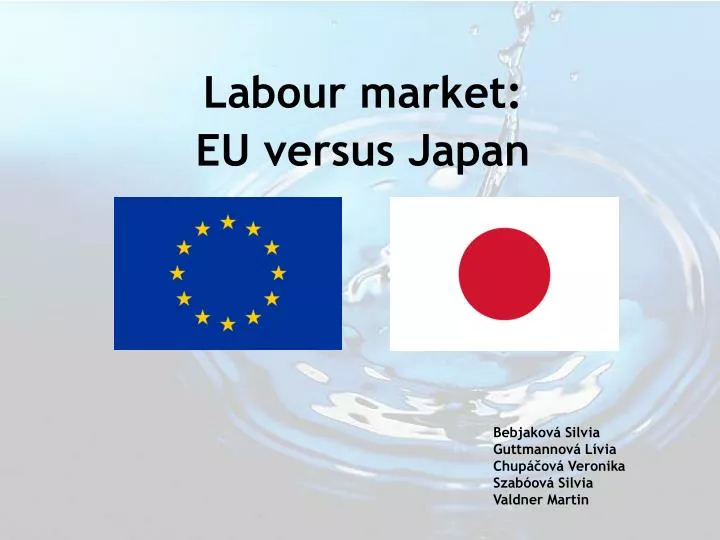 labour market eu versus japan