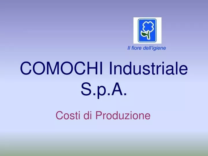 comochi industriale s p a